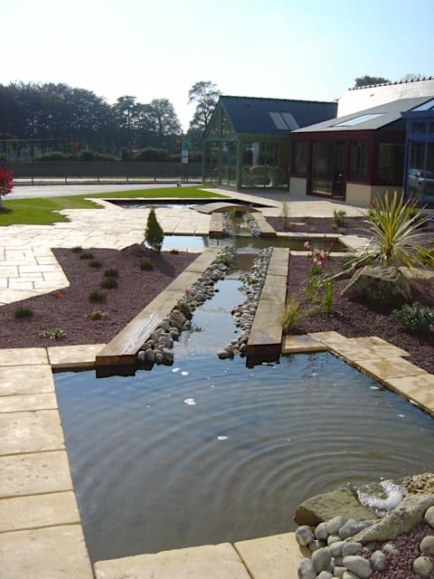 Jardin à bassins